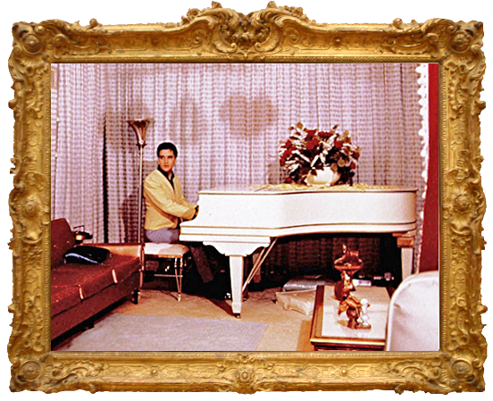 Элвис Пресли за роялем