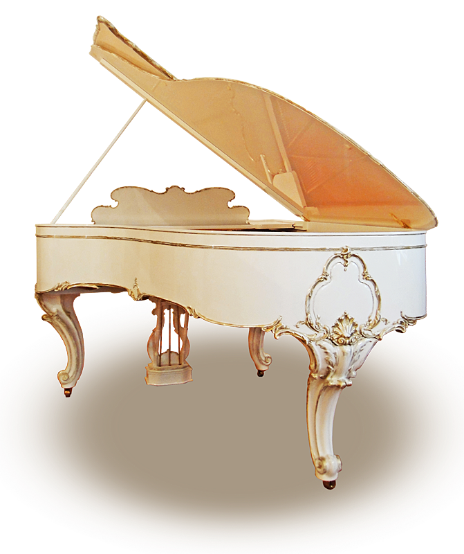 Коричневый салонный старинный рояль Стейнвей В-211