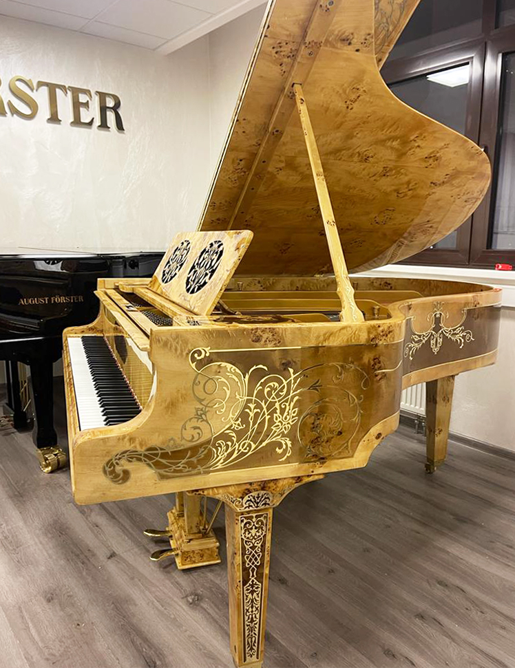 Steinway Sons золотой рояль